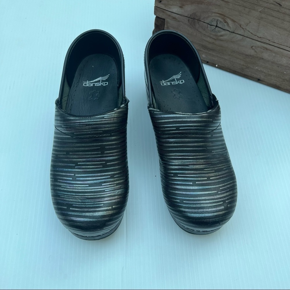 Dansko- Women’s Metallic Clogs Size 37